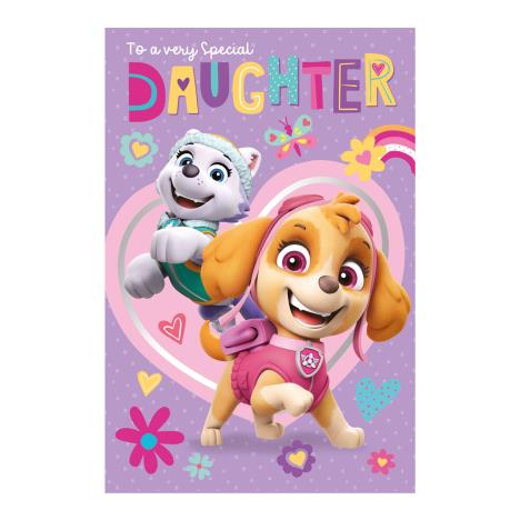 Special Daughter Paw Patrol Birthday Card £2.39